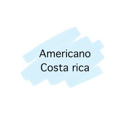 อเมริกาโน่ Costa rica
