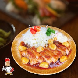 เสต็กเนื้อ ไก่