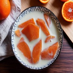 มันต้ม นมสด