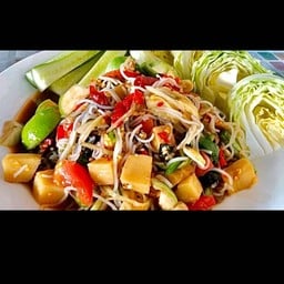 ส้มตำลาบ 101 อีสานคักคัก ไทรน้อย  ซอยทองทิพย์