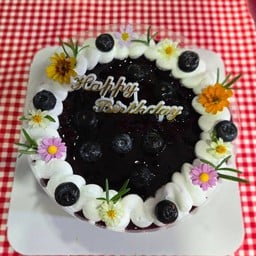 บลูเบอร์รี่ชีสเค้ก Blueberry cheesecake  1P