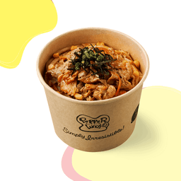 Kimchi Pork Yakiudon