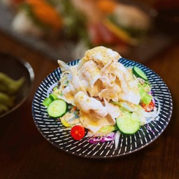 1105.Buta Shabu Salad ( Half Size )