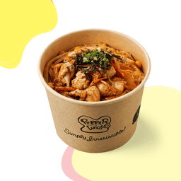 Kimchi Chicken Yakiudon