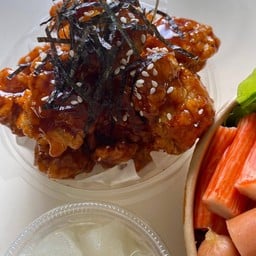 ไก่กรอบซอสเผ็ด