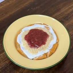 ปังฉ่ำสตรอเบอรี่ชีสเค้ก