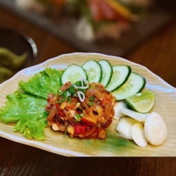 1220.Yam Shiokara-Marinated Raw Squid Yum Thai