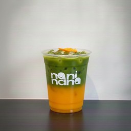 Iced Orange Matcha