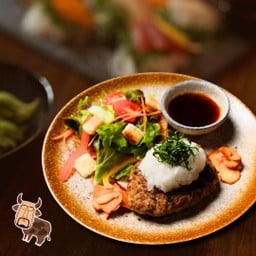 1415.Oroshi Hamburg-Beef Hamburger with Grated Radish