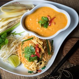 หมี่กะทิกุ้งสับ