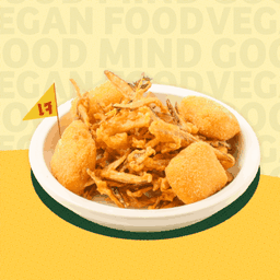 รากโกโบกับครีมมี่เต้าหู้สดกรอบ