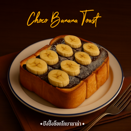 ปังปิ้งช็อกโกบานาน่า (กล้วย 8 ชิ้น)