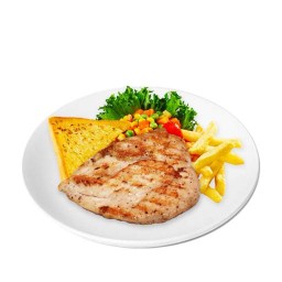 ฮิปสเตอร์สเต็ก(ร้านโปรตีน ไดนาสตี้) อ้อมน้อย