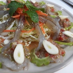 กุ้งแช่น้ำปลา