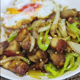 ผัดพริกหยวกหมูกรอบ