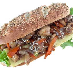 เบอร์เกอร์ ไก่เทอริยากิชีส