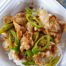 ผัดพริกหยวกไก่