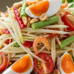 ตำไทยไข่เค็ม