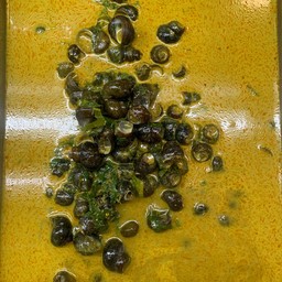 แกงคั่วหอยขมใส่ใบชะพูล