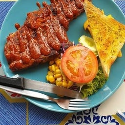 spicy kurobutaสเต็กหมูคุโรบุตะสไปซี่