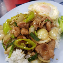 ผัดพริกหยวกหมูชิ้น