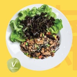 สลัดข้าวธัญพืชเจ