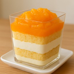 เค้กส้มครีมสด