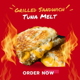 Tuna Melt Grilled Sandwich