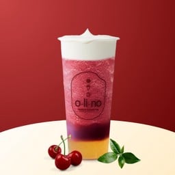 ชาข้าวเชอร์รีเกล็ดหิมะ ครีมชีส