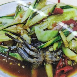 ตำเเตงปลาร้า