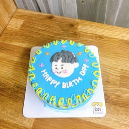 เค้กวันเกิด ขนาด 0.5 ปอน - ผู้ชาย