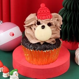 Chocolate Hazelnut Praline Cupcake (ช็อกโกแลตฮาเซลนัทพราลีนคัพเค้ก)