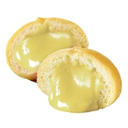 ขนมปังไส้ครีมเอแคลร์ 2 ชิ้น