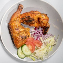 Peri Peri Grilled Chicken Leg น่องติดสะโพกย่างซอสเปริ