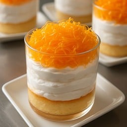 เค้กฝอยทองครีมสด