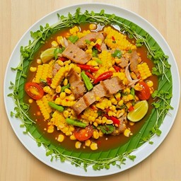 ตำข้าวโพดหมูย่าง