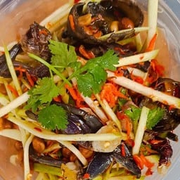 ยำมะม่วงปูจืด