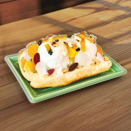 ไอศกรีมรวมมิตรขนมปังโบราณ