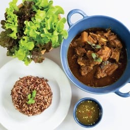 ข้าวซี่โครงหมูอบสับปะรด