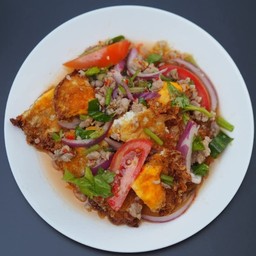 ยำไข่ดาว