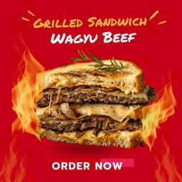 Wagyu Grilled Sandwich