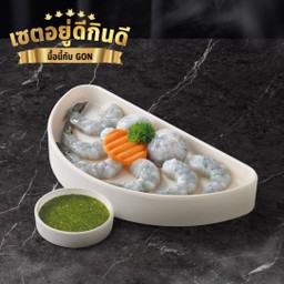 กุ้งจัมโบ้+ลูกชิ้นกุ้ง