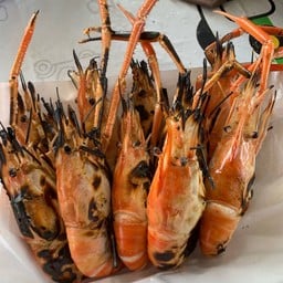 กุ้งตัวผู้บิ๊กเผาครึ่งกก.(ในกล่องมี5-7ตัว)