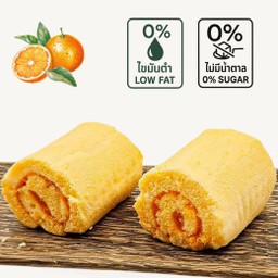 เค้กโรลแยมส้ม