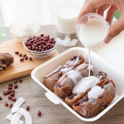 ไส้ถั่วแดงมะพร้าวอ่อน