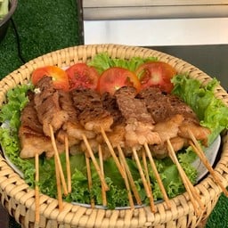 เนื้อย่างโคขุน ชุดเล็ก 5 ไม้