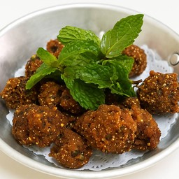 ลาบหมูทอด