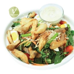 สลัดเห็ดเทมปุระ