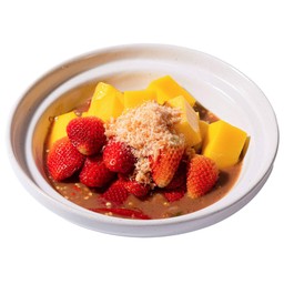 ตำกะปิแมงโก้สตรอว์เบอร์รี่