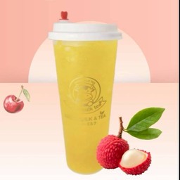 ชาเขียวลิ้นจี่🌈